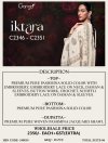 Iktara By Ganga Pure Pashmina Dress Material
